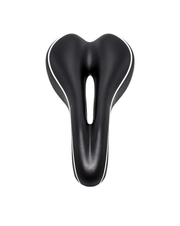 ASIENTO ATOM AT-1475 NEGRO/RAYAS BLANCAS RIEL NEGRO TW
