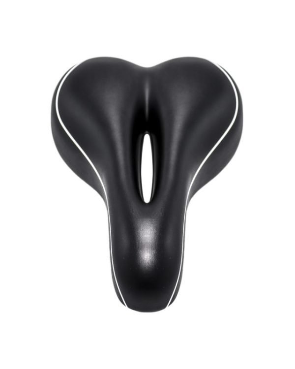 ASIENTO ATOM AT-4110 NEGRO/RAYAS BLANCAS RIEL NEGRO TW